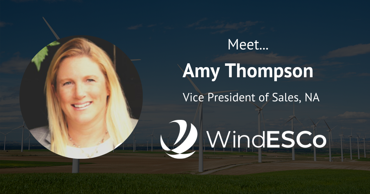 Amy Thompson, VP of Sales at WindESCo
