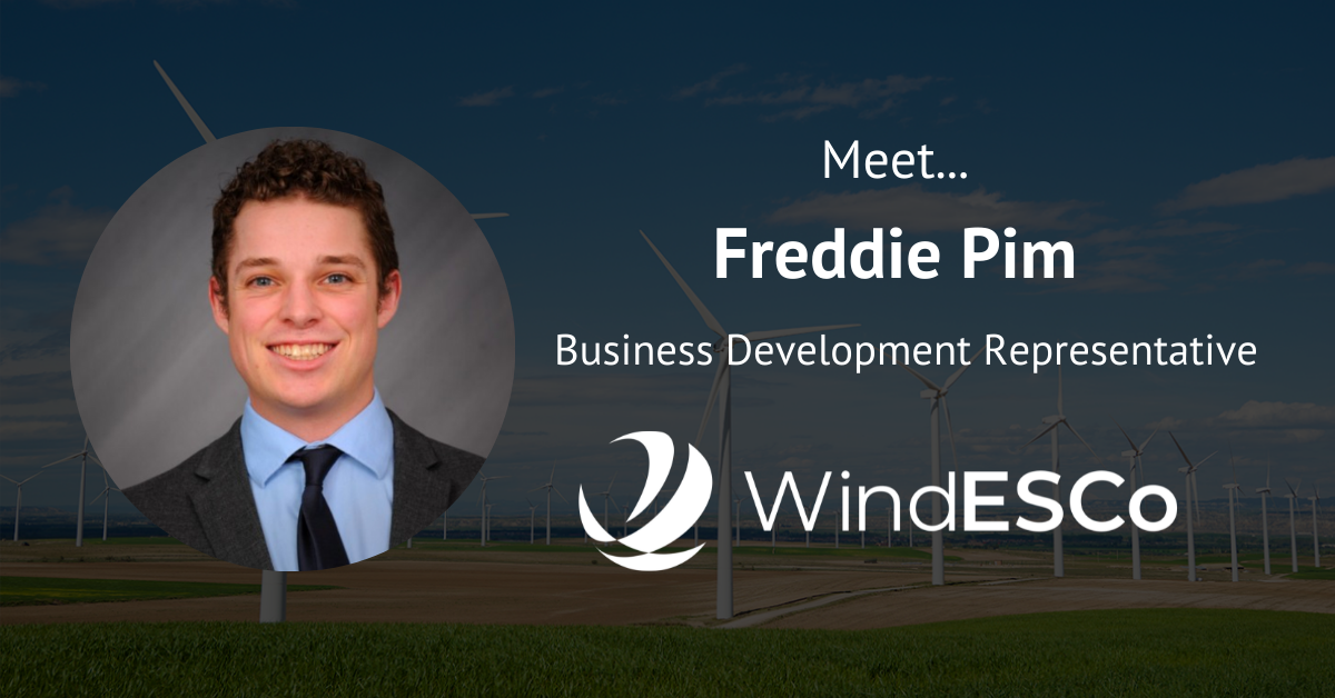 Meet Freddie Pim, Business Development Representative at WindESCo