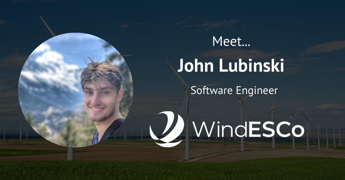 John Lubinski, Software Engineer at WindESCo