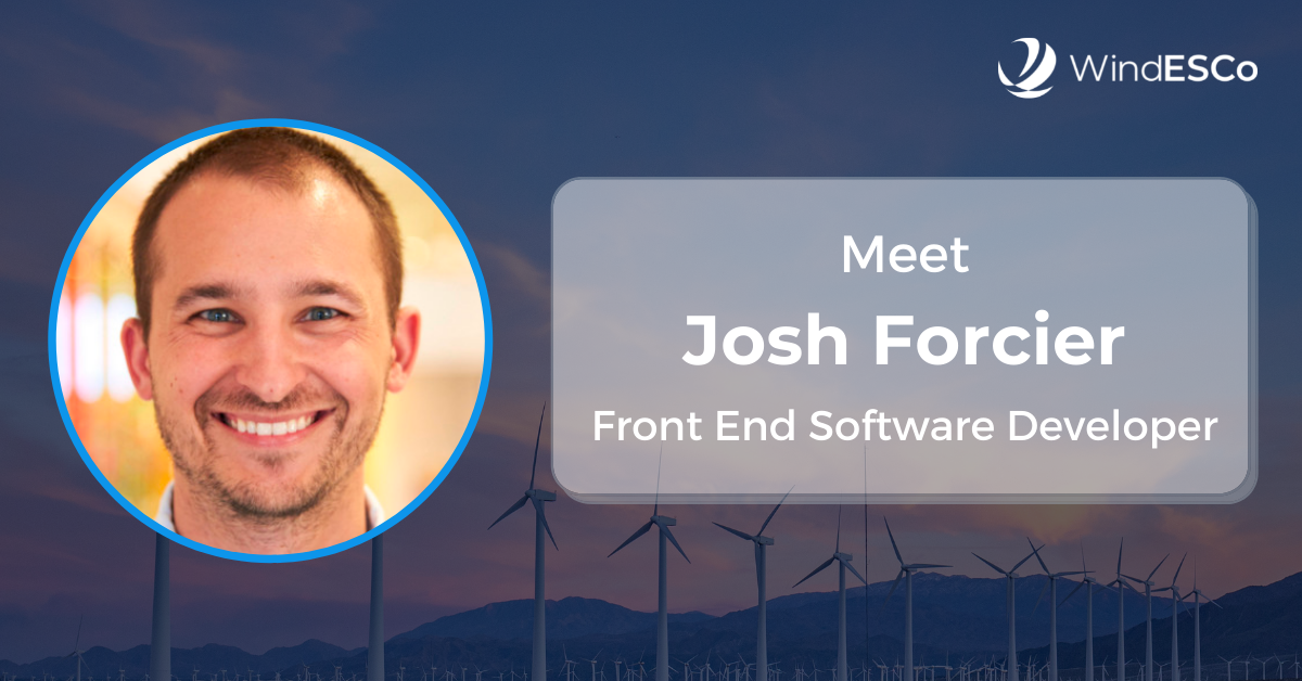 Josh Forcier, Front End Software Developer at WindESCo