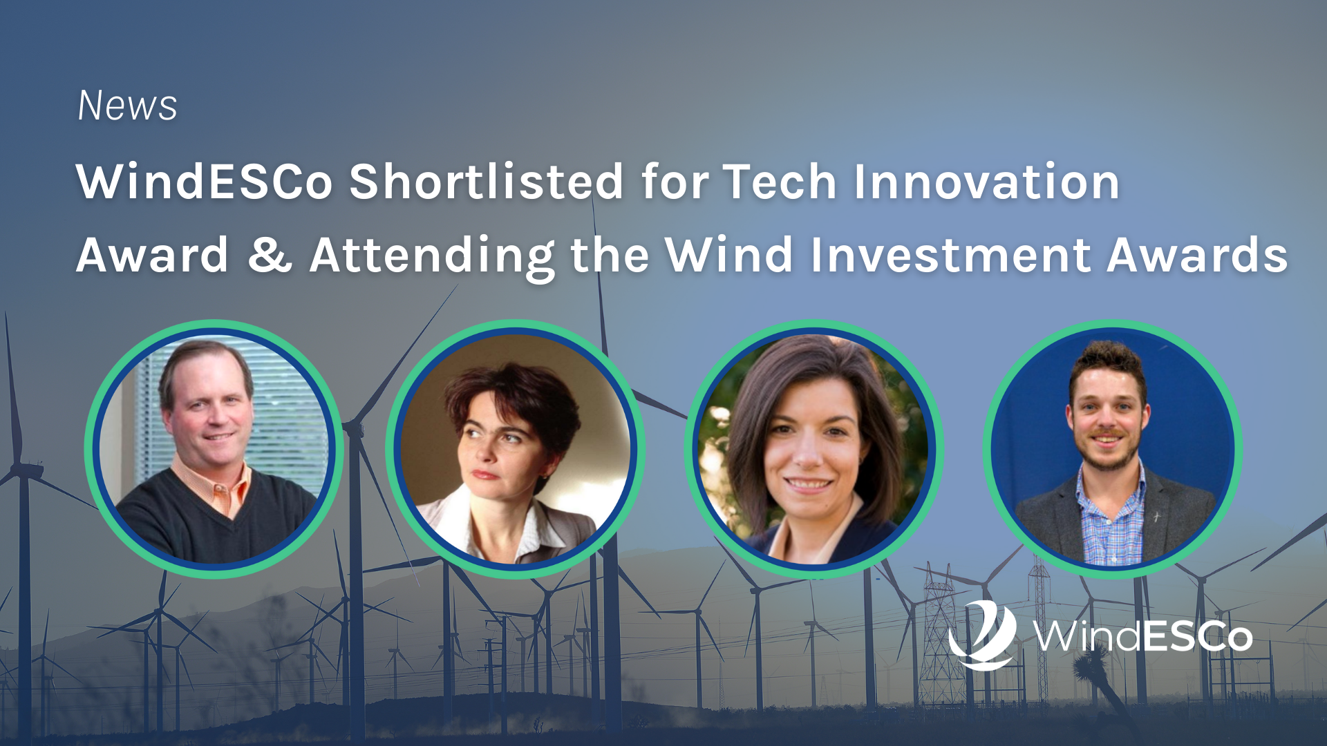 Meet WindESCo in London at the Wind Investment Awards