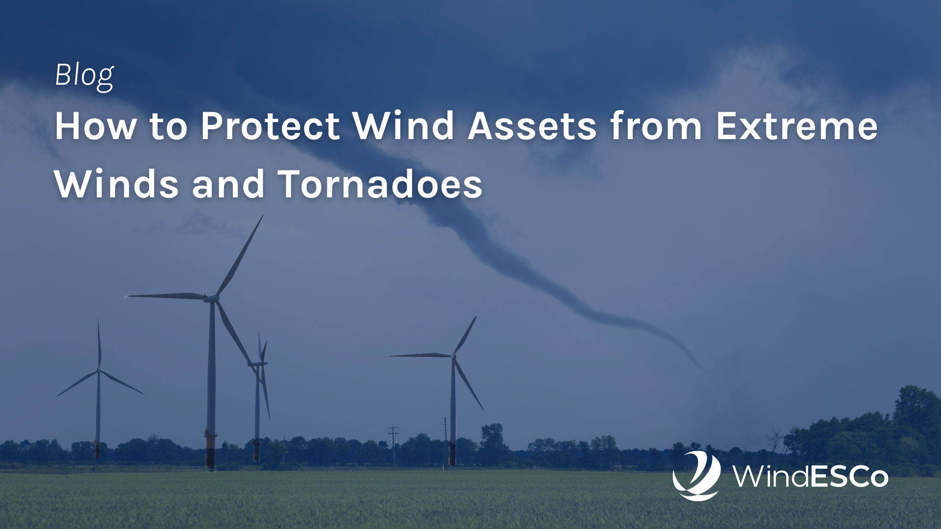 Wind Turbine Blade Bends During Texas Tornado